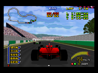 Human Grand Prix - The New Generation (Japan) In game screenshot